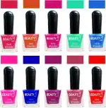 OUR Beauty Multicolor Quick Dry Long Lasting Hd Colors Nail Polish Set 2Feb2022, 80 ml (Set Of 10)