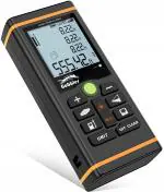 Gobbler Laser Distance Measurement Device (40m) Backlit LCD and Pythagorean Mode with Pouch