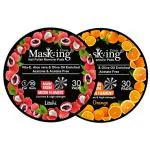 Masking Nail Polish Remover Round Wipes Pads Orange, Litchi Contains 30 Pads each Acetone Acetate Free Cotton Tissue Pads Combo Pack of 2