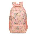 BEAUTY GIRLS BY HOTSHOT 1521|School Bag|Tuition Bag|FLORAL PRINTED Bag|College Backpack|ForGirls&Women|18Inch|32L Waterproof School Bag