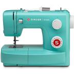 Singer Simple 3223 Automatic Zig-Zag Electric Sewing Machine with 23 Built-in Stitches (Green)