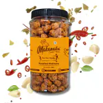 Makanaka Peri Peri Patakha Spicy Roasted Flavoured Makhana | Fox Nut (Phool Makhana) | Tasty Crunchy & Healthy Snacks | Hand Picked Jumbo Sized Pieces (100g, Pack of 1)