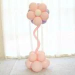 Hippity Hop Rubber Peach Hop Latex Balloons (Pack Of 20 Pcs)