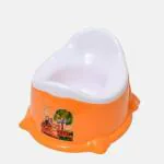 Korbox Piku Potty Seat And Chair With Lid Orange For Kids