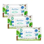 ARO KLEEN 99% Pure Water Cleansing Baby Wipes With Aloe Vera And Vitamin E |72 Wipes Pack of 3