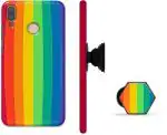 Mobi Elite Multicolor Plastic Back Cover For Huawei P20 Lite