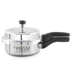 Dé PRISM Delight Aluminium Outer Lid 2 L Pressure Cooker / Pressure Pan ISI CERTIFIED (Silver)