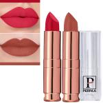 PERPAA Antique Velvet Stick Lipstick, Enreached with Jojoba Oil, Shea Butter & Vitamin E, Shade-Red, Nude