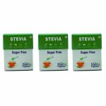 Sugar Fighter Stevia Sachets 25 [Pack of 3] Vegan I 100% Sugar Free I Diabetic Control