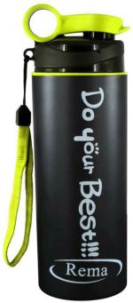 Rema Green Stricker Stainless Steel Water Bottle 800 ml (Pack of 2)