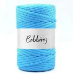 Macrame Twisted Sky Blue Cotton Cord 100 m