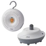 Origin De humidifiers Portable Mini Dehumidifier With Recharging Base for Wardrobe, Study, Food, Safe, Vehicle, White