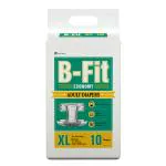 B-FIT Adult Diaper Economy Tape Style - X - Large Size - Pack of 1
