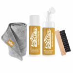 Herbal Home Shoe Care Natural Solution silicone foam Cleaner 100 ml And Deodrizer With Disinfectant Spray 100 ml And Brush With Microfiber Cloth,Shoe Cleaner Kit For Sneaker,Sports Shoe Cleaner Foam Spray