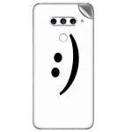 GADGETSWRAP Printed Vinyl Skin Sticker for LG V40 Thinq - smiley face