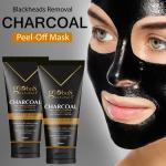 Globus Naturals Charcoal peel off mask for Blackheads & Whiteheads Removal, For Women with Oily & Acne Prone Skin, (Set of 2) 100g