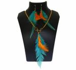 JAYA VISION ENTERPRISES Real Feathers & metal chain Necklace-tg43