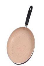 Platt Zircon Non Stick Aluminium Granite 24cm Frying Pan,5 Layer,2.8mm Thick,Induction&LPG,Wine Red