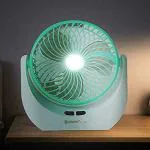 Powerful Rechargeable Table Fan with LED Light, Table Fan for Home, Table Fans, Table Fan for Office Desk, Table Fan High Speed, Table Fan For Kitchen