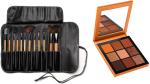 BINGEABLE...ENJOY THE DIFFERENCE Professional Makeup Brushes With Obsession Topaz Eyeshadow Palette (Set Of 2)