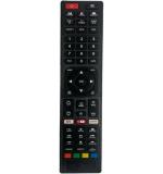 AKSHITA TRADING Remote Control for LCD LED Smart JVC TV Universal All Original Model of Television with Netflix YouTube ESHARE Hotkeys Button (Black)
