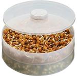 TruVeli White Plastic Hygienic Sprout Maker Box With 2 Container
