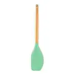 KUNYA Silicone Spatula Cooking Utensils, Heat Resistant Wooden Handles Kitchen Tools Set