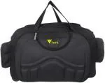 FEDRA Black Polyester Strolley Duffle Bag with Wheels - 60 L