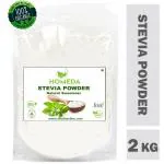 Homeda Stevia Powder (2 Kg / 2000g), Organic Stivia Sugar Free, Green Natural Stelvia Leaves Sweetener