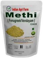 Iagrifarm Methi/Fenugreek/Vendayam Powder - 500 gram - for cough,asthma,obesity,diabetes,hairfall