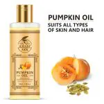 Khadi Ark Pumpkin Oil For Lighten Skin & Healthier Hair Follicles Hair Oil (100 ml)