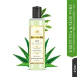 Khadi Natural Green Tea & Aloe Vera Hair Conditioner | Suitable for All Hair Types | 210ml