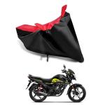 KEDIT New Honda SP 125 Universal Motorcycle Bike/Scooty Two Wheeler Safety Full Body Cover Honda SP 125 Red Black Colour KK-361