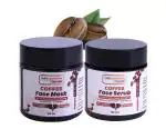 indie-gredients Coffee Face Mask/Pack| Coffee Face Scrub For Women |No Paraben| (100gm+100gm)