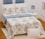 UniqChoice 180 TC 100% Premium Cotton Yellow Color King Size Bedsheet With 2 Pillow Cover(UCNandani3403_yellow)