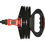 Yato YT-36060 Lazy Tongue Riveter 2,4-6,4mm|Hand Riverting Tools|Hand Riverter Set|hand Rivet Machine|Forged Steel handle|3-jaw design|CrV steel|Length is 250mm|Industrial tools|Cutting Power Tools