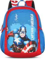 SKYBAGS Polyester 20L Marvel Champ 02 Backpack Red 20 L Backpack (Red)
