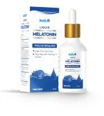 Healthvit Melatonin Liquid Drops 30ml 100% Natural Sleep Aid & Reduce Anxiety