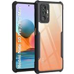 COBERTA Back Cover for REDMI Note 10 Pro Back Cover Case - Black Transparent
