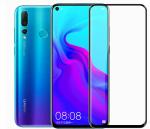 eZell Huawei NOVA 4 FULL TEMPERED GLASS 11D Ultra clear, Zero Bubbles, Sensitive touch,9H Hardness, Anti-Scratch, Anti oil Stains & Full Glue Tempered Mobile Screen protector for Huawei NOVA 4