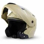 Fuery Flip Up Helmet ( Cream ) Motorbike Helmet  (Cream)