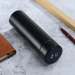 BOROSIL Temperature Bottle Led Display Double Walled Vacuum Insulated Stainless Steel Bottle 500 Ml