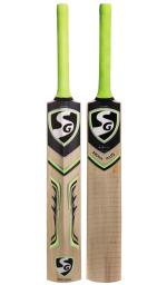 Sg Beige, Green Nexus Plus Kashmir Willow Cricket Bat - Youth
