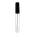 Nsb Herbals Empty Clear/Transparent 5 Ml Round Premium Acrylic Empty Lip Gloss, Lip Care, Cosmetic, Mascara, Liquid Eye Shadow, Lip Containers Tubes, Refillable Bottle With Plug (Pack Of 12)