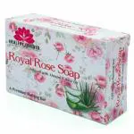 Healthy Forever Homemade 100% Pure Royal Rose Infused With Almond & Rose Oil soap, Sulphate Parabens free Soap for Women, Men, Skin Whitening lightening, Dark spot, Pigmentation, - 120gm (PACK OF 1)