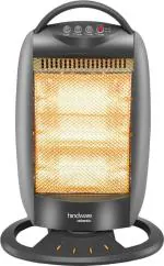 Hindware Erino Halogen Room upto 1200 Wattage Heater, Grey