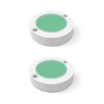 Fybros Green Zest Surface Lights For Home Use In Furniture,Bedroom And Living Room - 3 Watts, 2 Pc
