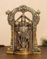 Denique Metal Wall Hanging God Tirupati Balaji,Sri Venkateswara Idol