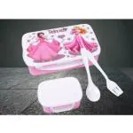 PLIZZO KITCHENWARE BARBIE, PRINCESS LUNCH BOX 2 Containers Lunch Box