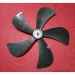 NR TRADERS Plastic Cooler Fan 11.5 Inch 5 Blade Black